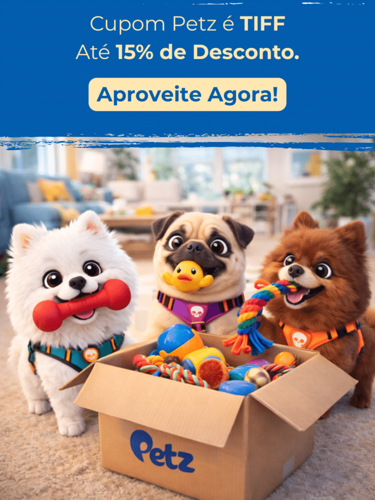 Ganhe desconto no site e aplicativo, Cupom Petz é TIFF