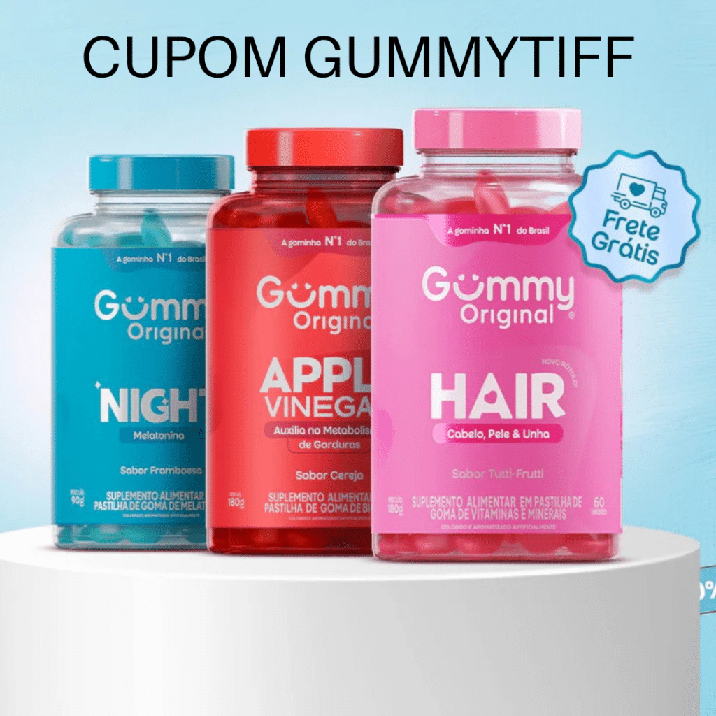cupom gummy frete grátis