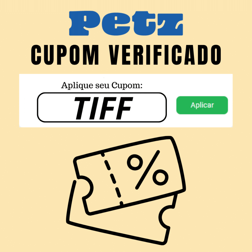 cupom petz site e aplicativo