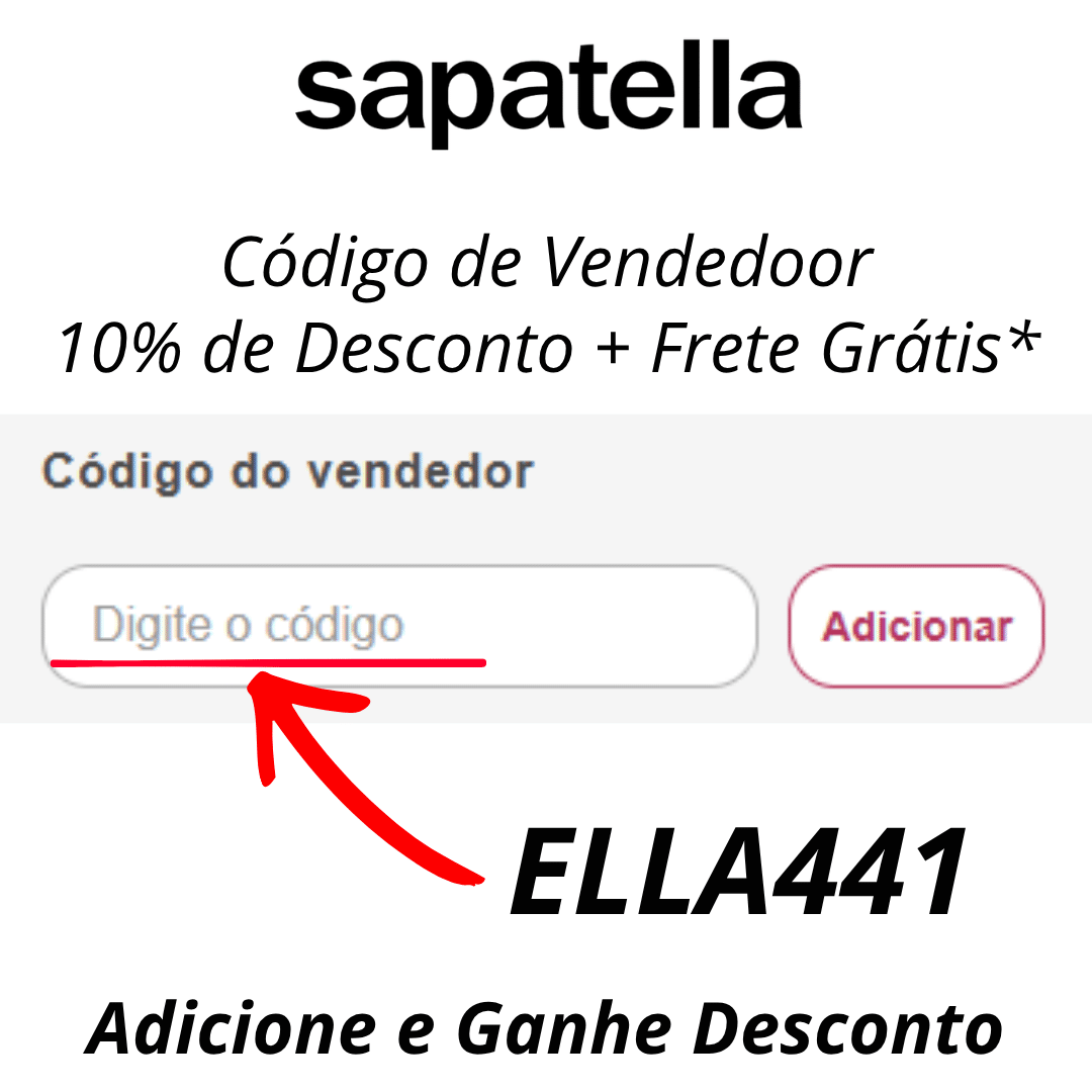 Cupom sapatella