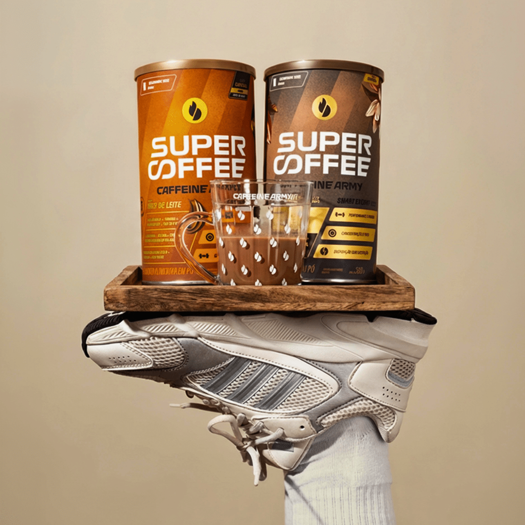 Código do cupom para a SuperCoffee Caffeine Army é TIFF