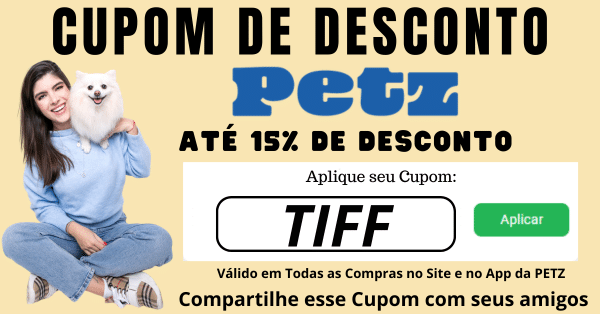 cupom da petz