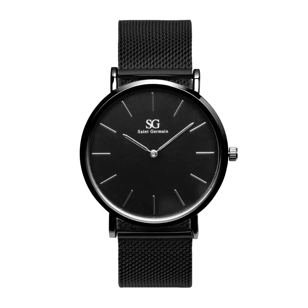 Relogio saint germain masculino preto 