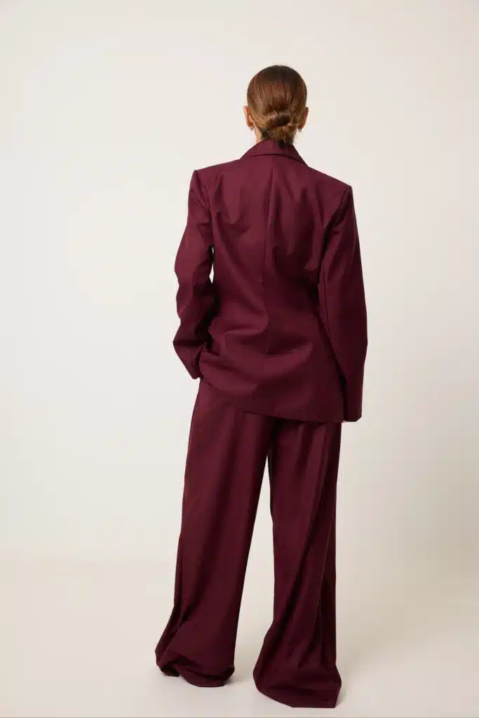 clea store blazer alfaiataria bordo
