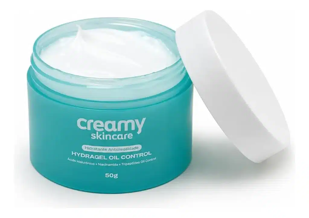 creamy hydra oil gel para hidratação e controle de oleosidades