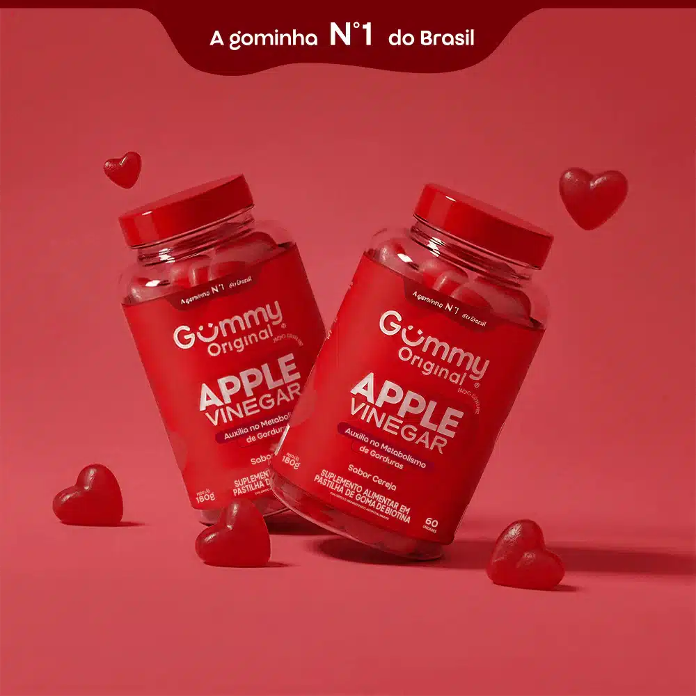 gummy vinagre de maça.