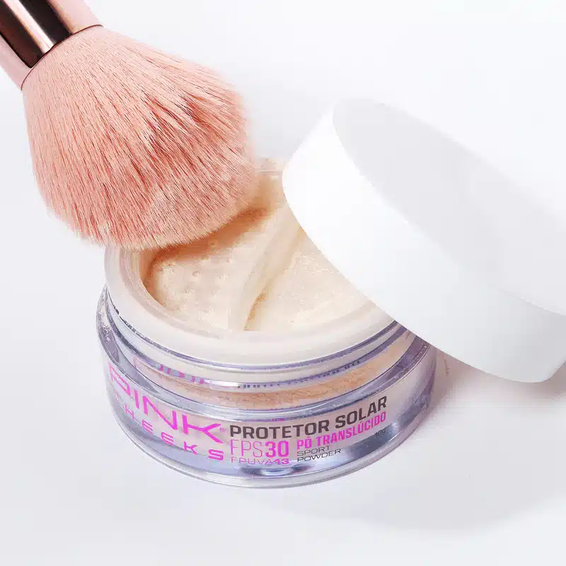 pó translucido pink cheeks