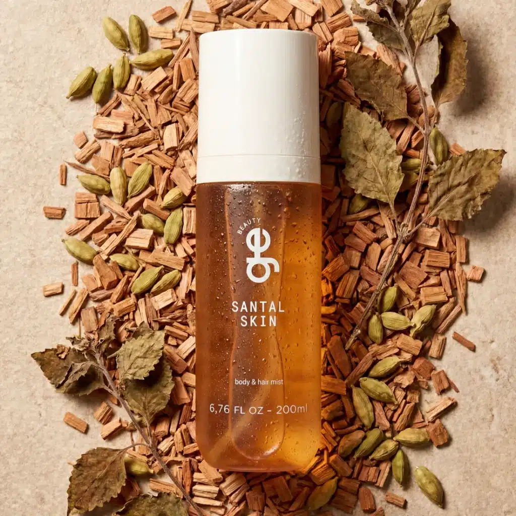 Ge beauty body splash amadeirado para homens elegantes