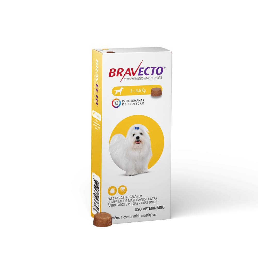 Bravecto cães até 4 kg