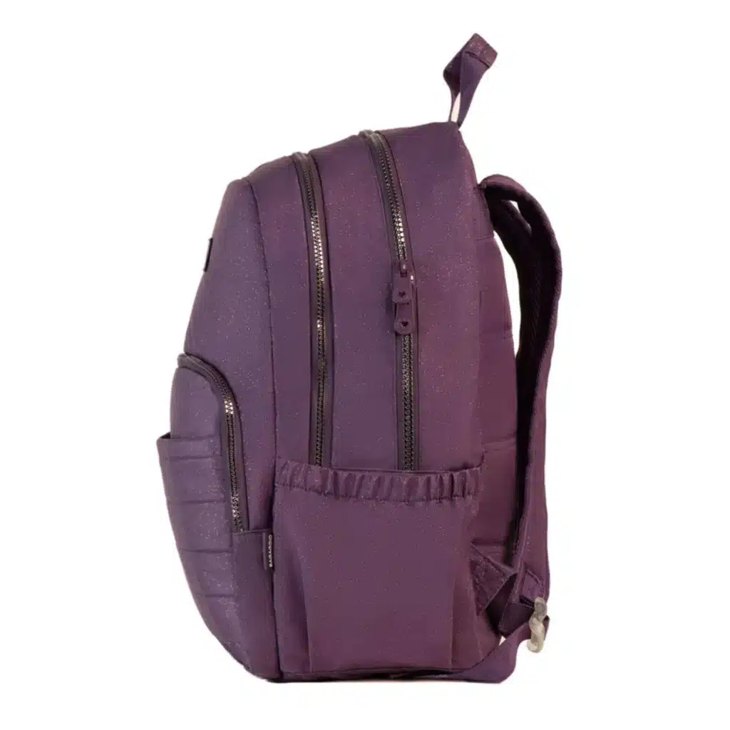 mochila bagaggio roxa