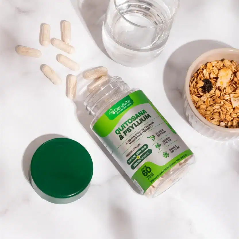 Quitosana e Psyllium Denavita
