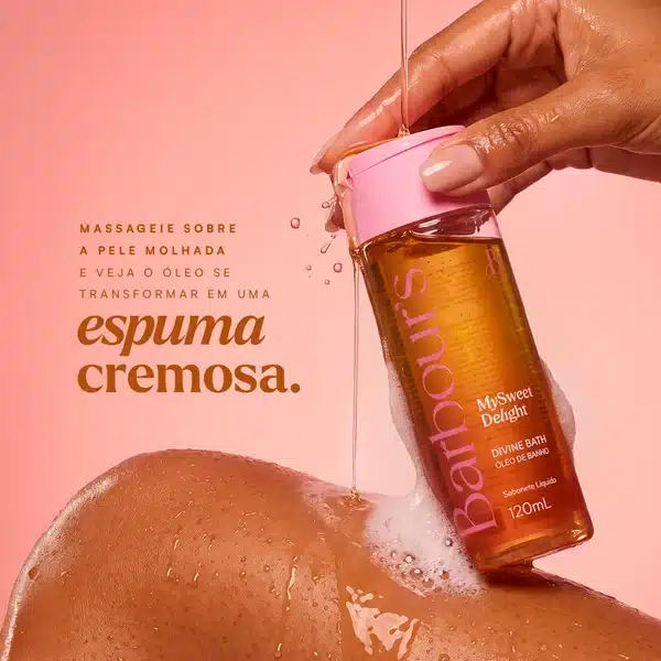 Textura oleo de banho