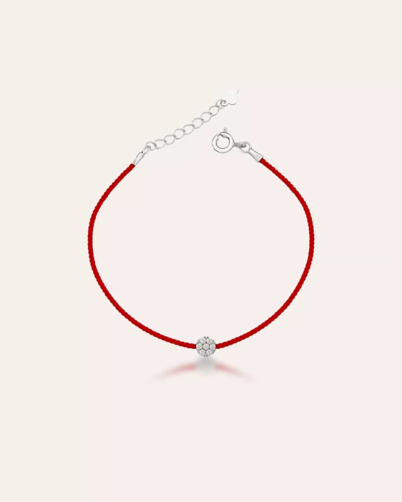 Pulseira vermelha nacar