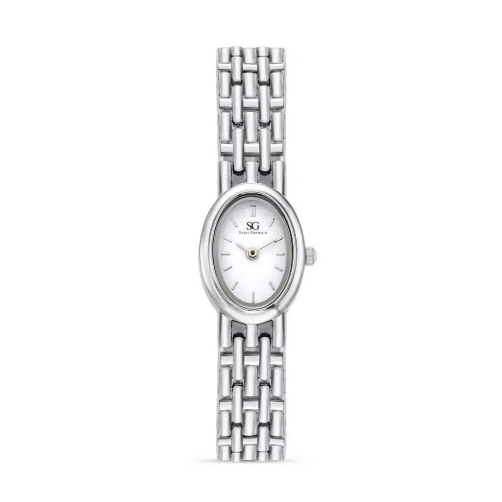 Relogio saint germain prata mini
